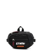 Heron Preston Text Print Belt Bag - Black