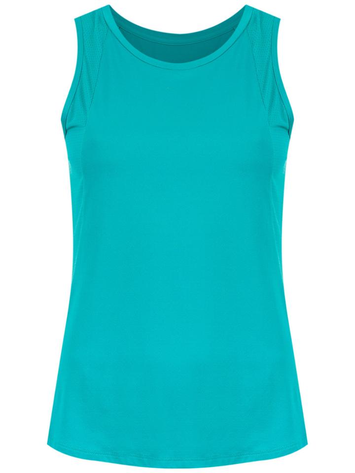 Track & Field Optical Tank Top - Green