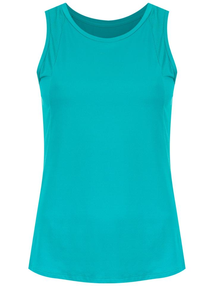 Track & Field Optical Tank Top - Green