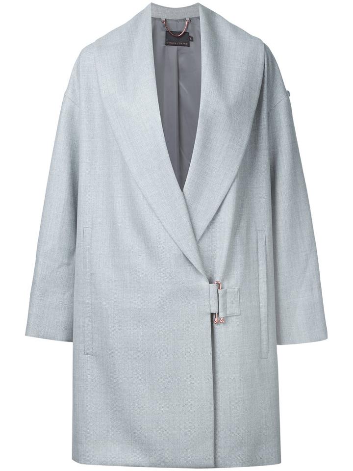 Ginger & Smart - Conviction Coat - Women - Wool - 10, Grey, Wool