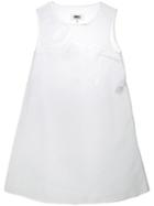 Mm6 Maison Margiela - Transparent Rigid Dress - Women - Polyamide - 42, White, Polyamide