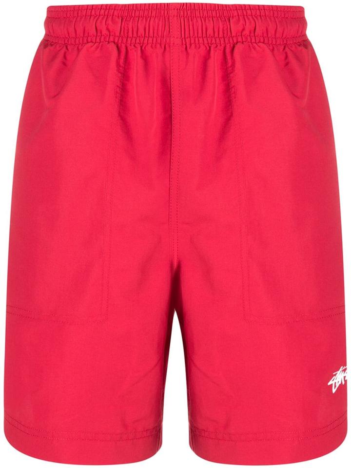 Stussy Side-stripe Shorts - Red