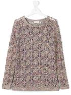 Simple Kids - Brillino Jumper - Kids - Viscose/metallized Polyester - 16 Yrs