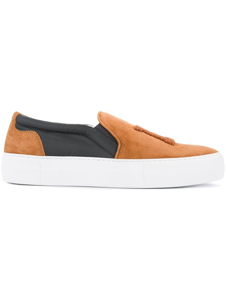 Joshua Sanders La Slip-on Sneakers - Brown