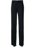 Pallas Straight Tailored Trousers, Women's, Size: 40, Black, Wool