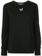 Tu Es Mon Trésor Rocking Horse Long Sleeve T-shirt - Black