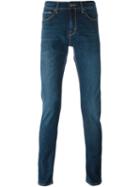 7 For All Mankind 'ronnie' Skinny Jeans, Men's, Size: 32, Blue, Cotton