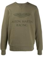 Hackett 'aston Martin Racing' Print Sweatshirt - Red