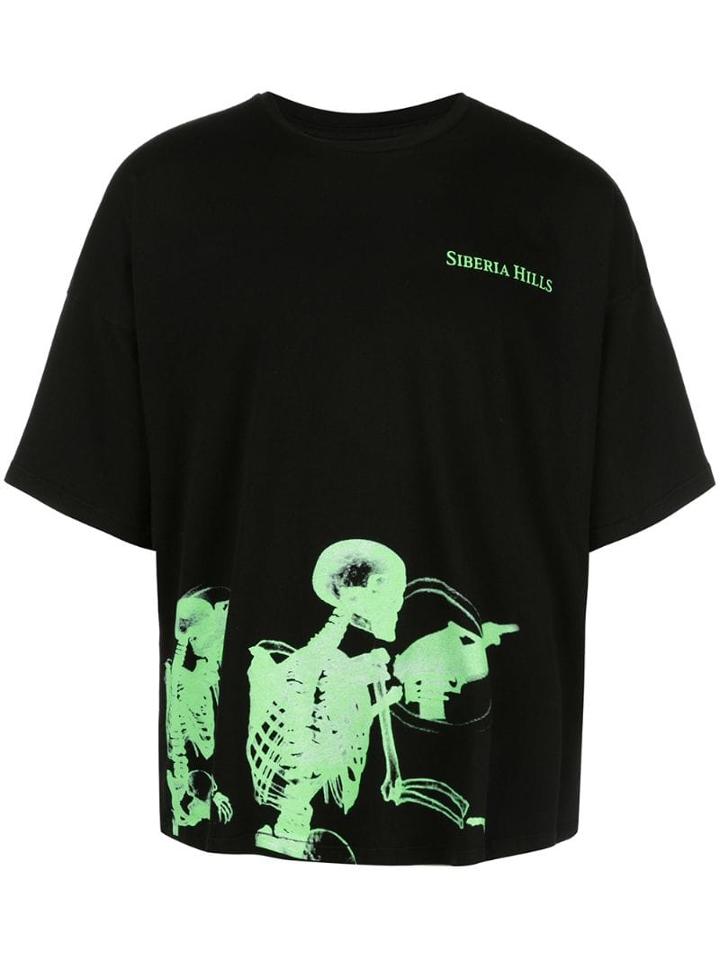 Siberia Hills Skeletons T-shirt - Black