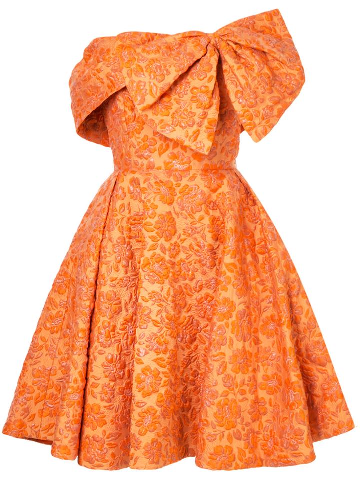 Bambah Zinnia Princess Dress - Yellow & Orange