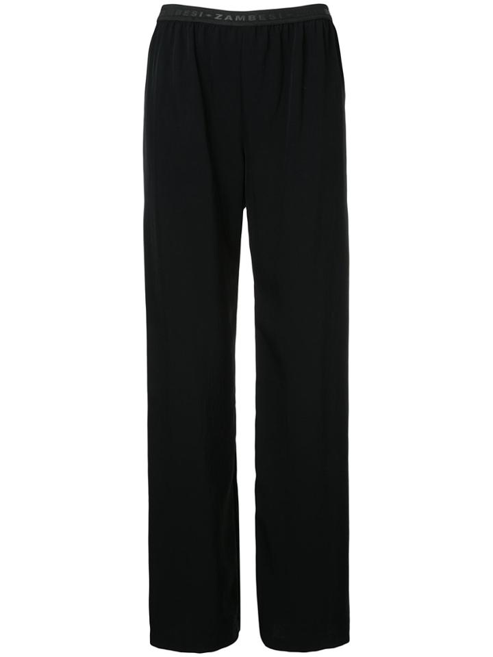 Zambesi Pleated Trousers - Black