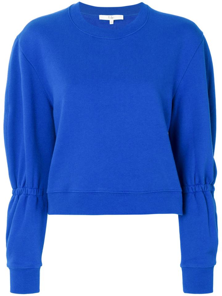 Tibi Sculpted Sweatshirt - Blue