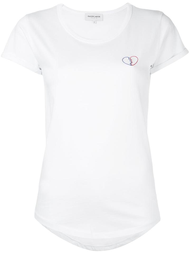 Maison Labiche - Broken Heart T-shirt - Women - Cotton - S, White, Cotton