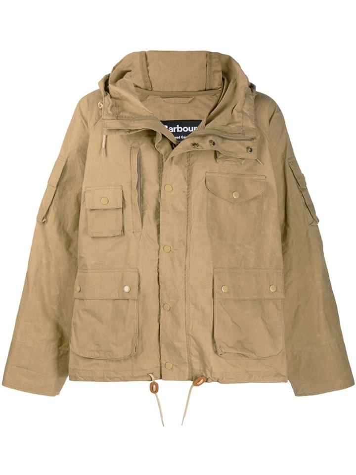 Barbour Short Parka - Neutrals