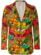 Comme Des Garçons Vintage Psychedelic Print Blazer - Multicolour