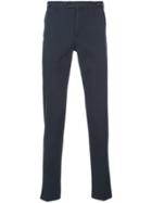 Pt01 Stretch Canvas Slim Trousers - Blue