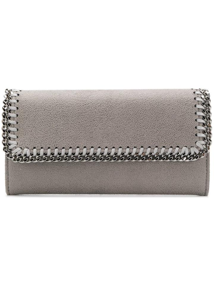 Stella Mccartney Falabella Continental Wallet - Grey