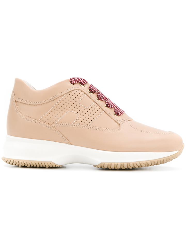 Hogan Interactive H Bucata Sneakers - Nude & Neutrals