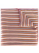Ermanno Gallamini - Striped Scarf - Women - Silk - One Size, Silk