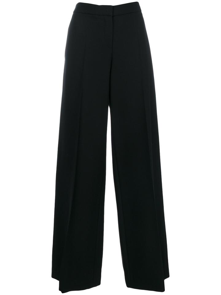 Alexander Mcqueen Wide Leg Trousers - Black