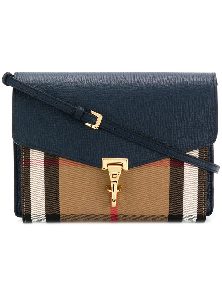 Burberry Macken Bag - Blue