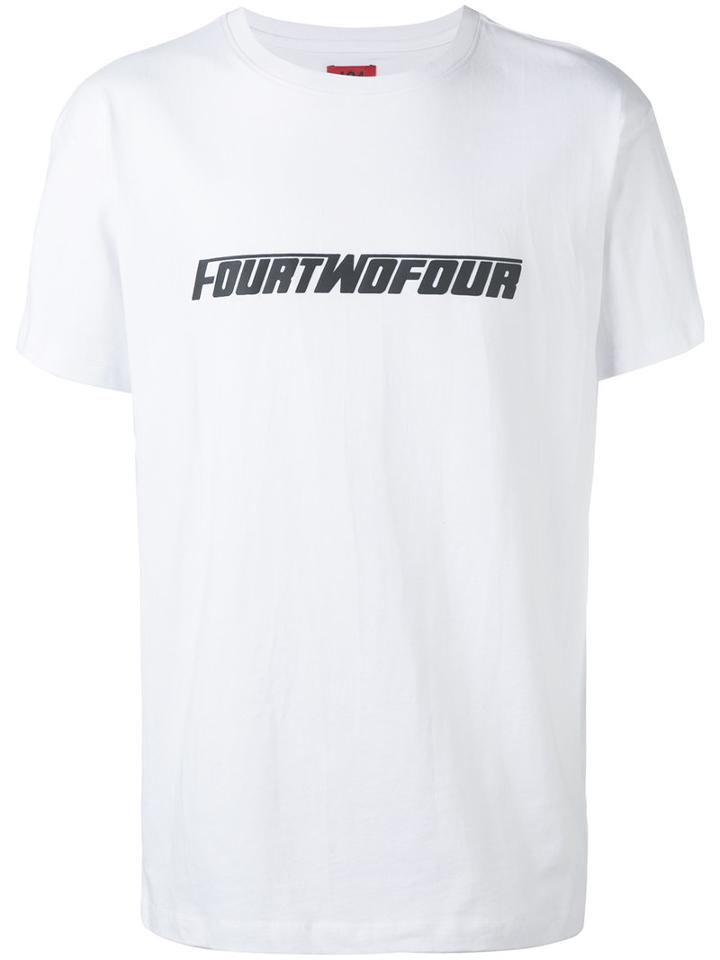 424 Fairfax - Logo T-shirt - Men - Cotton - L, White, Cotton