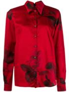 Nº21 Floral Shirt - Red