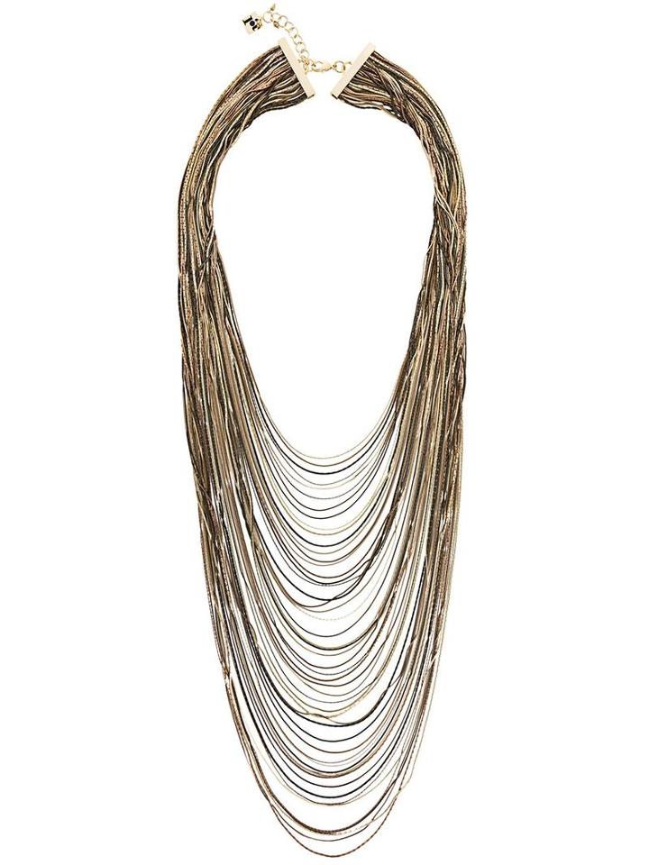 Rosantica Layered Necklace, Women's, Metallic