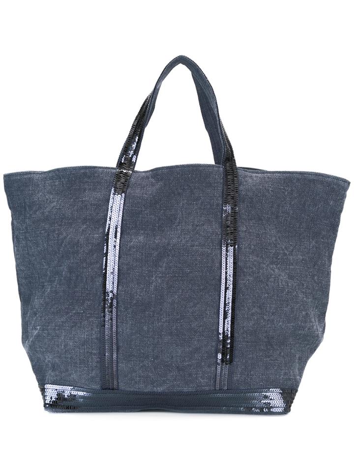 Vanessa Bruno Sequined Strap Tote - Blue