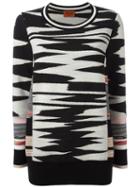 Missoni Patterned Jumper, Women's, Size: 46, Black, Wool/polyester