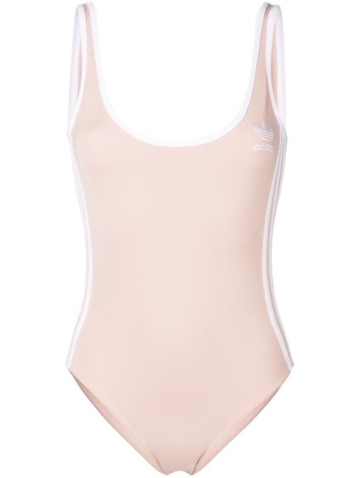 Adidas Adidas Originals 3-stripes Swimsuit - Nude & Neutrals