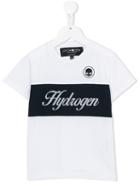Hydrogen Kids Logo Print T-shirt, Boy's, Size: 6 Yrs, White