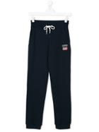 Gant Kids Branded Drawstring Track Pants - Blue