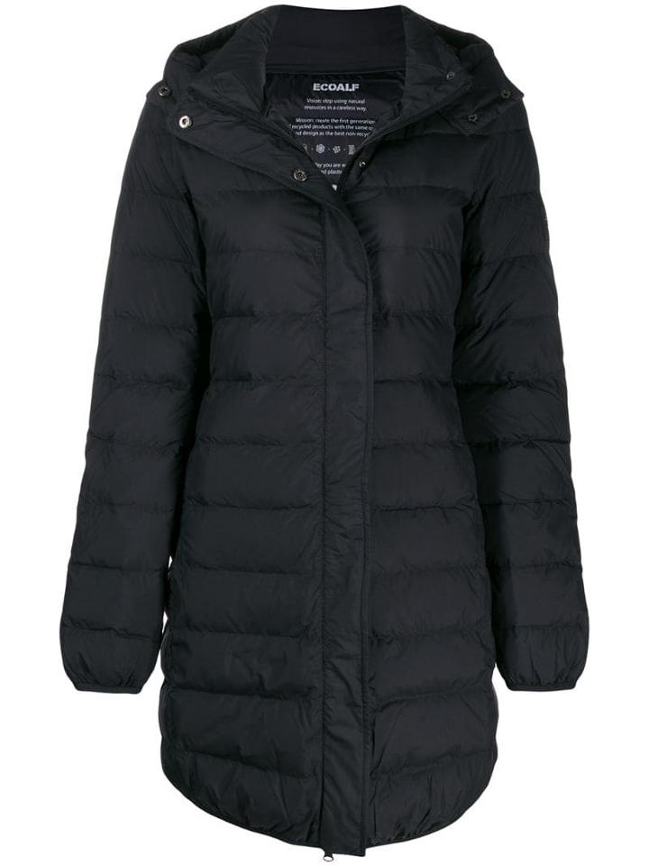 Ecoalf Uma Padded Coat - Black
