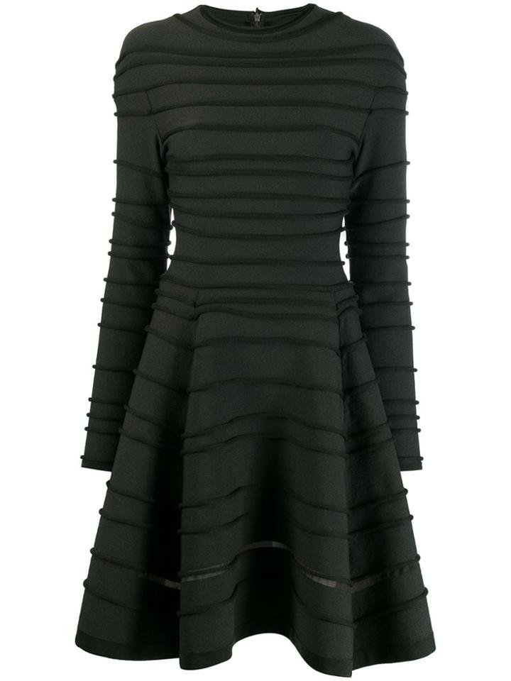 Maison Rabih Kayrouz Striped Patterned Dress - Green