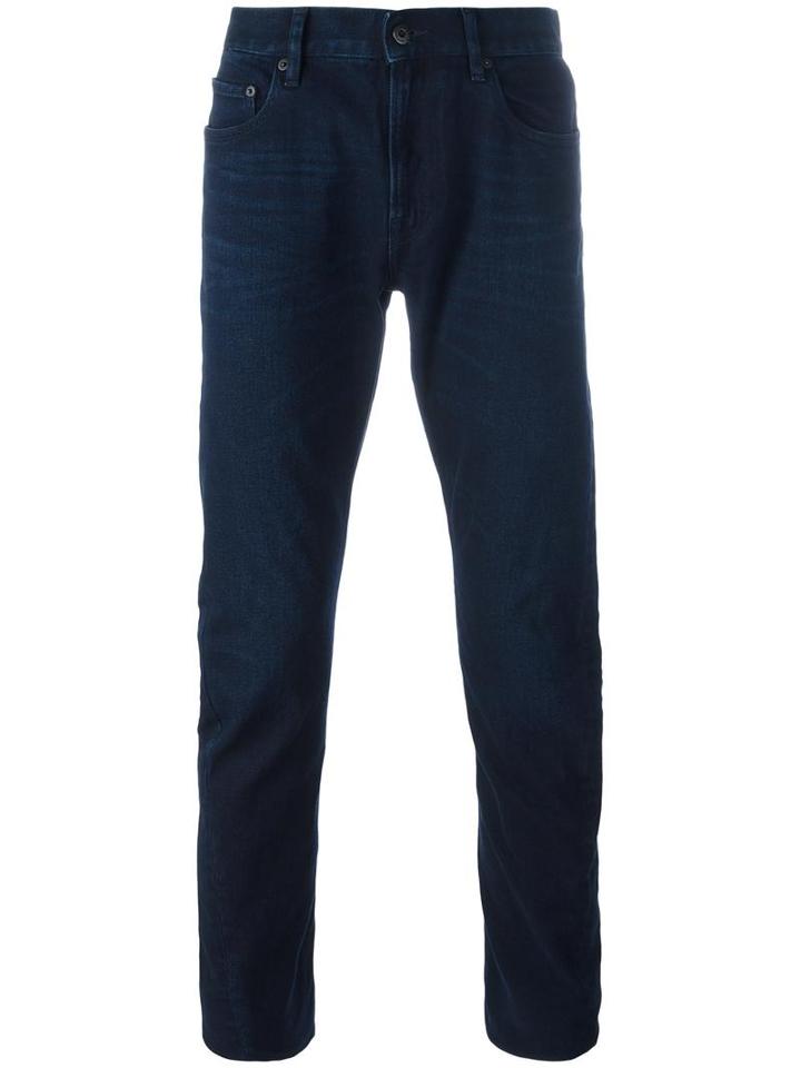 Stone Island Slim-fit Jeans, Men's, Size: 32, Blue, Cotton/spandex/elastane