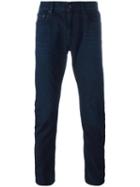 Stone Island Slim-fit Jeans, Men's, Size: 32, Blue, Cotton/spandex/elastane
