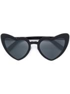 Saint Laurent Eyewear New Wave Loulou Sunglasses - Black
