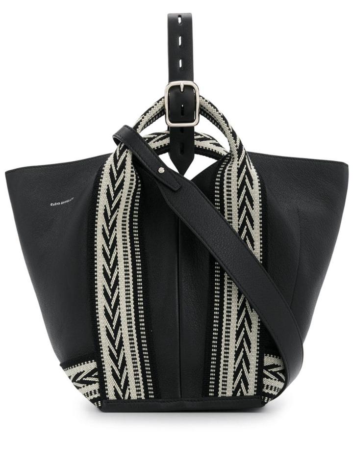 Elena Ghisellini Vanity M Maya Bag - Black