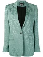 Ann Demeulemeester Floral Blazer - Green