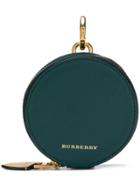 Burberry Mini Round Purse - Blue