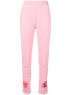 Ellery Gehry Cutout Slim Trousers - Pink