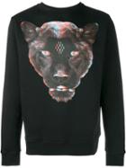 Marcelo Burlon County Of Milan 'rufo' Sweatshirt, Men's, Size: Medium, Black, Cotton