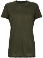 Rick Owens Drkshdw Shortsleeved Crew Level T-shirt - Green