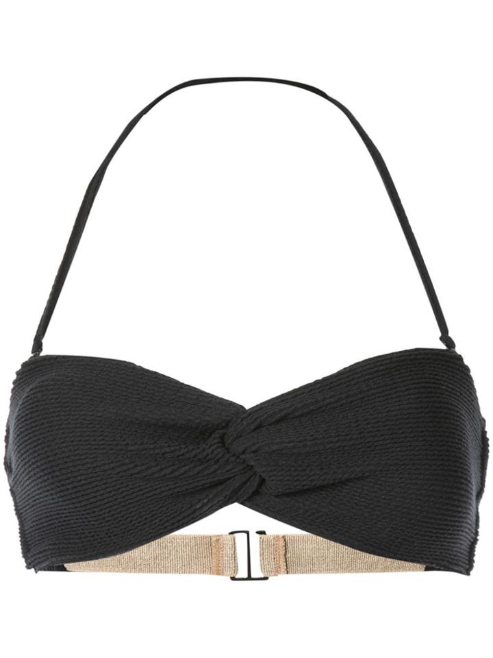 Muller Of Yoshiokubo Rib Bra Top - Black