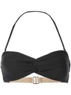 Muller Of Yoshiokubo Rib Bra Top - Black