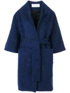 Gianluca Capannolo Belted Coat - Blue