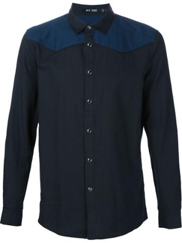 Blk Dnm Panelled Shirt