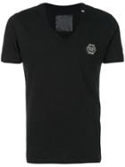 Philipp Plein V-neck T-shirt - Black