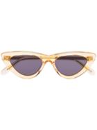 Chimi Mango Cat Eye Sunglasses - Yellow
